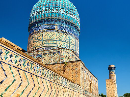view-bibikhanym-mosque-samarkand-uzbekistan-built-15th-century 1